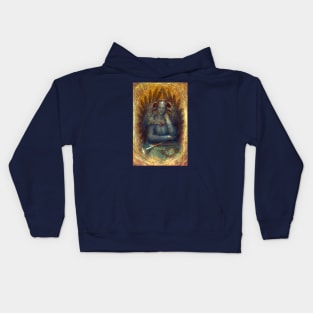 Dweller in the Innermost - George Frederic Watts Kids Hoodie